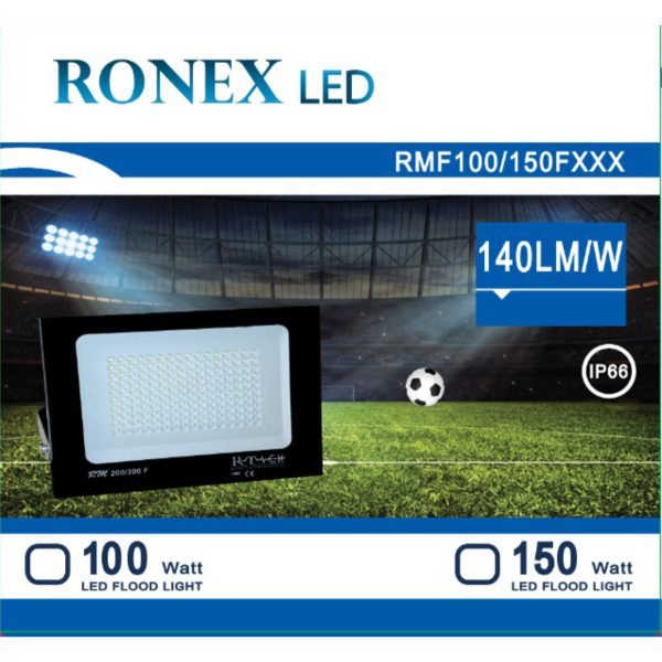 FLOOD LIGHT 100W WHITE 6000K - Image 2
